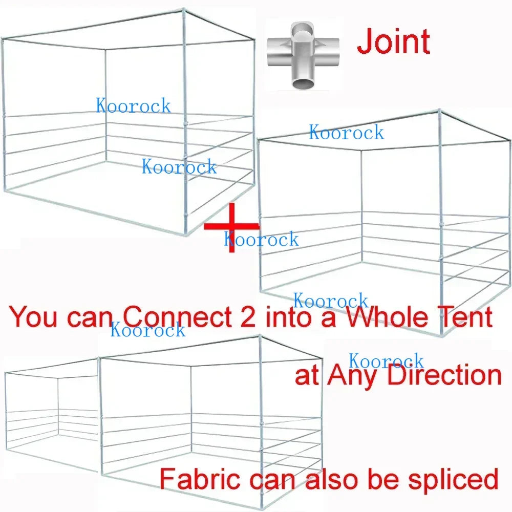 Jewish Sukkah Hadar Large 8x10 Retractable Aluminum Outdoor Folding Tent - 2.5x3m Shelter for Israel's Sukkot Festival