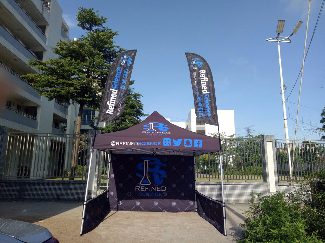 Custom Canopy Tent with Logo — 10x10 Pop Up Tent, Personalized & Heavy Duty for Events, Vendors & Trade Shows