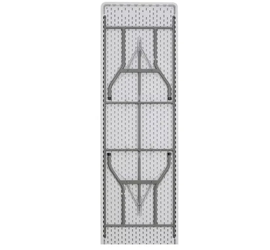 Commercial Furniture White Black 6ft/8ft Outdoor Plastic Folding Tables For Events Folding Plastic Chair
