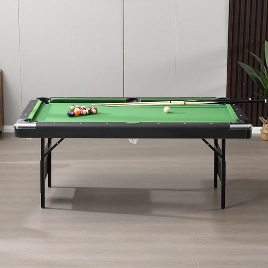 6FT 3-in-1 Portable Folding Pool Table with Standard Accessories