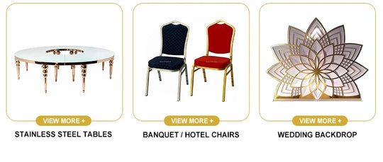 White Round Folding Banquet Table Wooden Foldable Wedding Event Dining Hotel Furniture Low Price