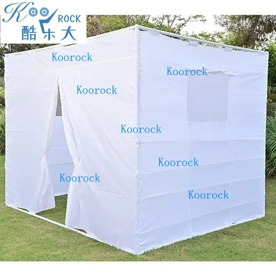 Jewish Sukkah Hadar Large 8x10 Retractable Aluminum Outdoor Folding Tent - 2.5x3m Shelter for Israel's Sukkot Festival
