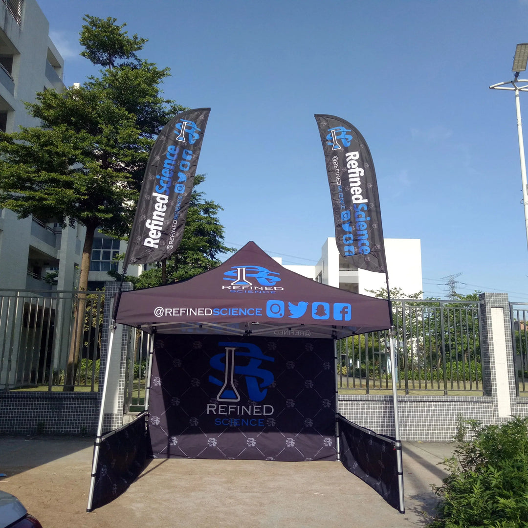 Custom Canopy Tent with Logo — 10x10 Pop Up Tent, Personalized & Heavy Duty for Events, Vendors & Trade Shows