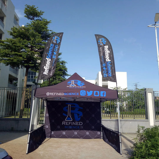 Custom Canopy Tent with Logo — 10x10 Pop Up Tent, Personalized & Heavy Duty for Events, Vendors & Trade Shows