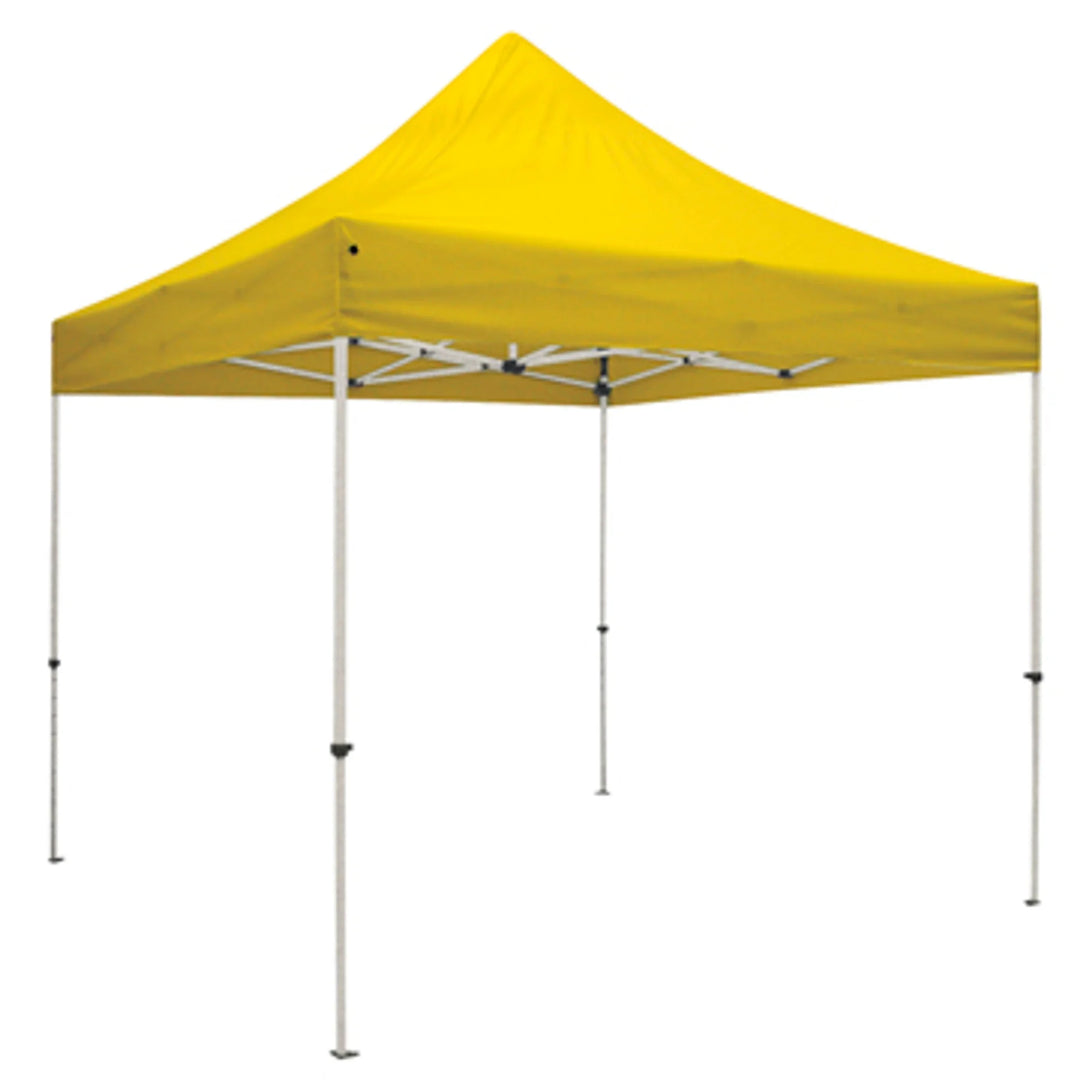 Custom Tent 10x10 Popup Canopy Advertising Tent with Peak Banner for Outdoor Events and Trade Shows, 300D Oxford High Quality