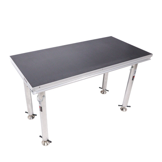 ProX XSQ-2X4MK2 - StageQ 2 ft x 4 ft Stage Deck w/ 4 Adjustable 28–48 inch Legs
