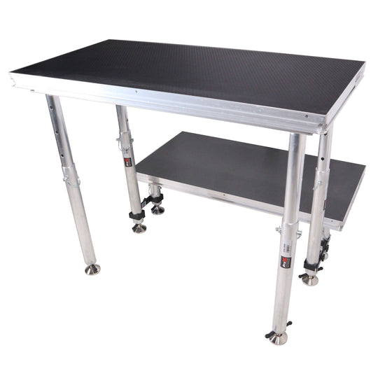 ProX XSQ-2X4MK2 - StageQ 2 ft x 4 ft Stage Deck w/ 4 Adjustable 28–48 inch Legs