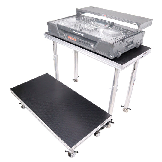 ProX XSQ-2X4MK2 - StageQ 2 ft x 4 ft Stage Deck w/ 4 Adjustable 28–48 inch Legs