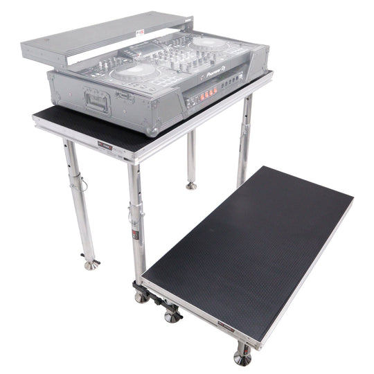 ProX XSQ-2X4MK2 - StageQ 2 ft x 4 ft Stage Deck w/ 4 Adjustable 28–48 inch Legs