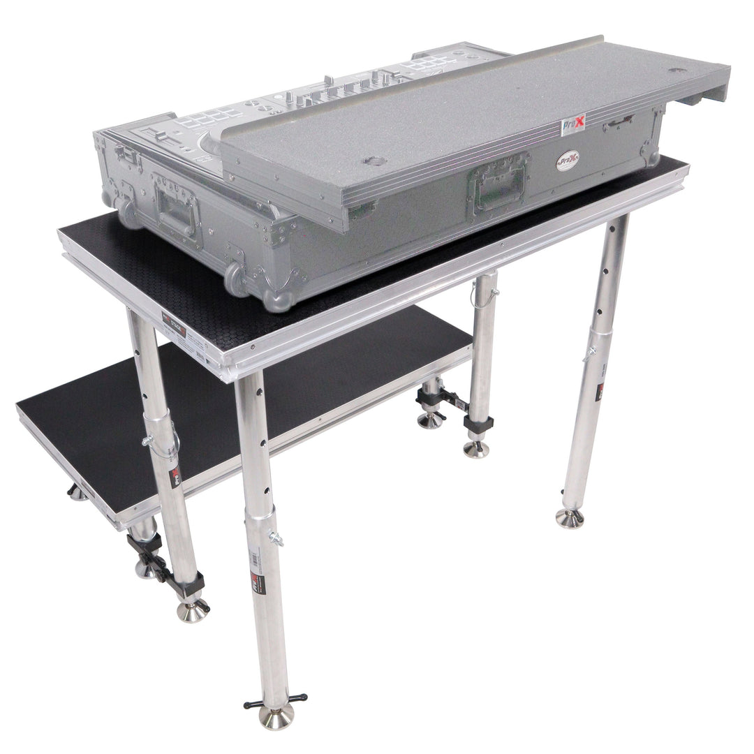 ProX XSQ-2X4MK2 - StageQ 2 ft x 4 ft Stage Deck w/ 4 Adjustable 28–48 inch Legs