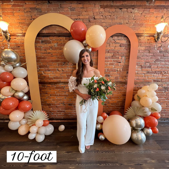 Terracotta Boho Balloon Garland – Fall Decor Kit