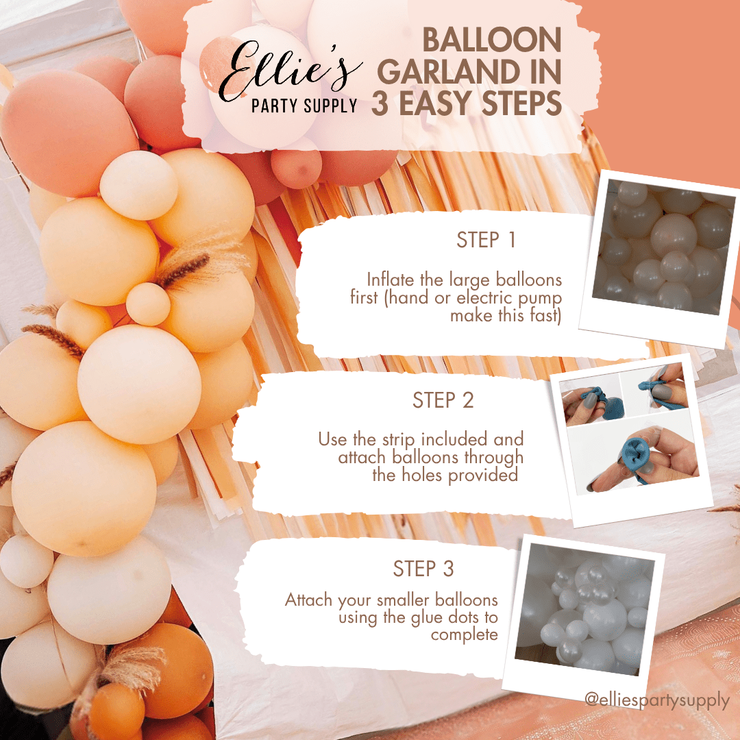 Pink Balloon Garland