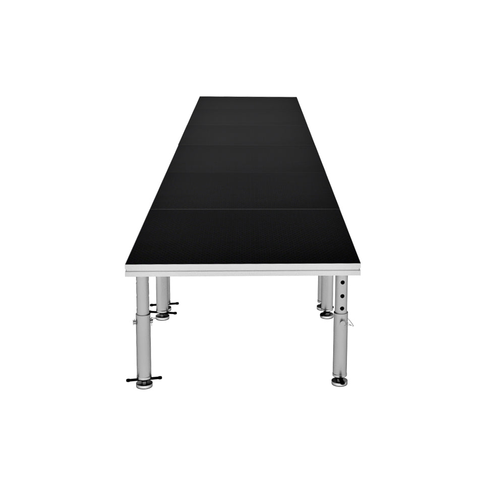 ProX XSU-24X4PKG - StageOne 24 ft x 4 ft / 4x4 Package – 6 Decks w/ 16–22 inch Adjustable Legs