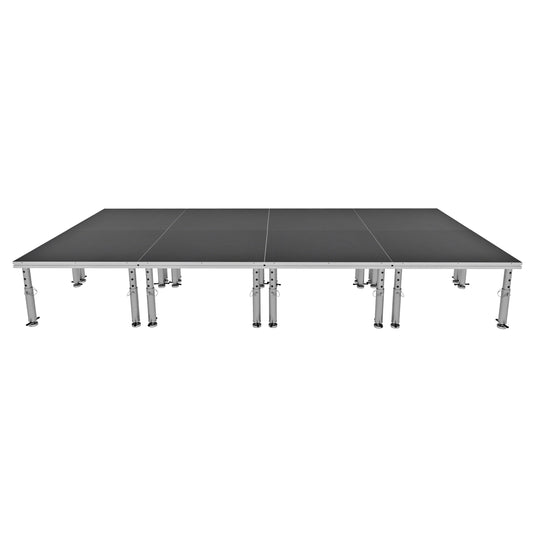 ProX XSU-8X16PKG - StageOne 8 ft x 16 ft 4x4 Package 8 Decks w/ 16–22 inch Adjustable Legs