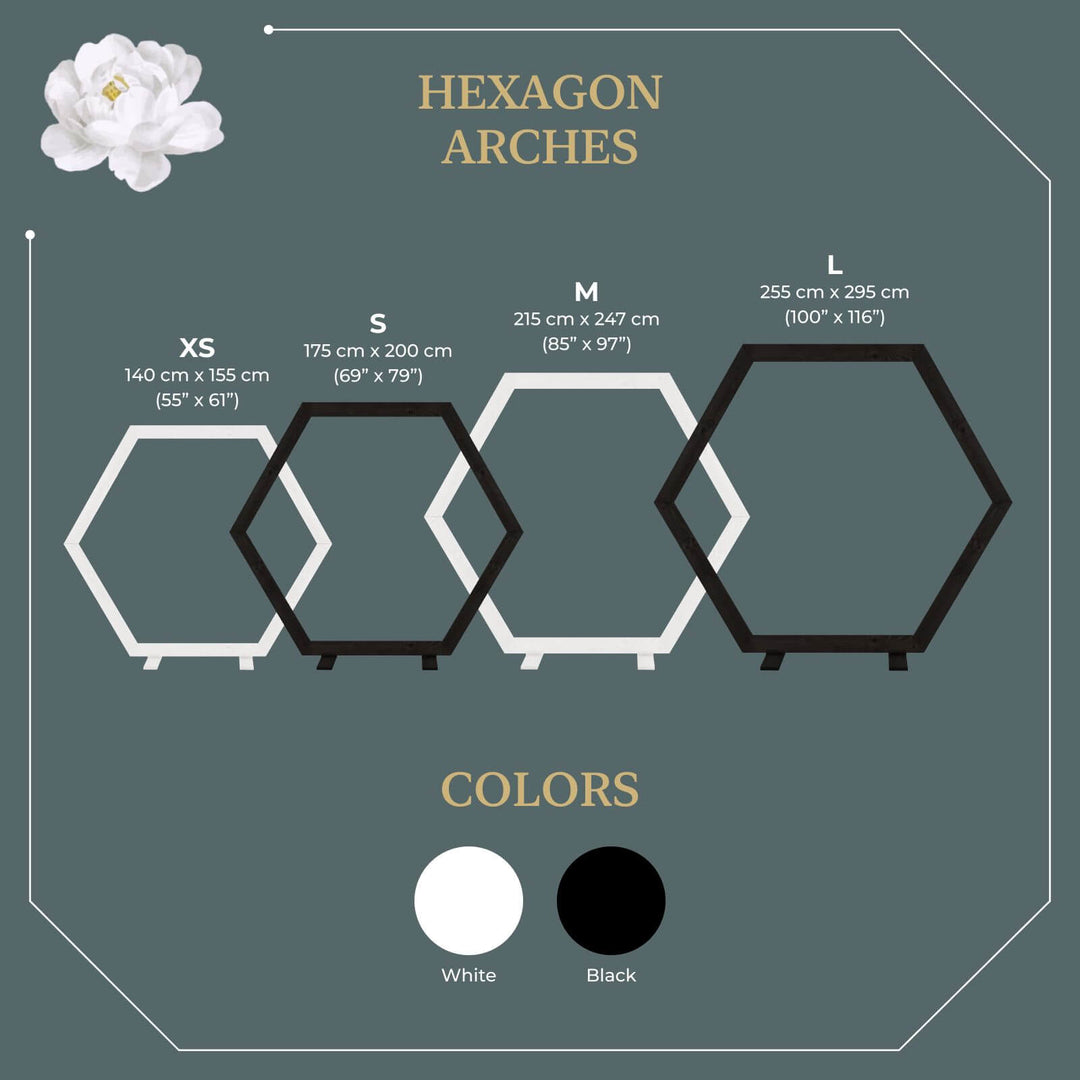 Wedding Arch Hexagon (B2B)