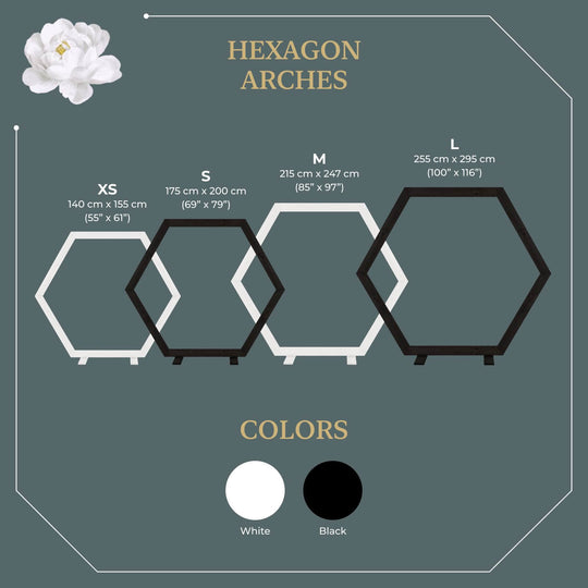 Wedding Arch Hexagon (B2B)