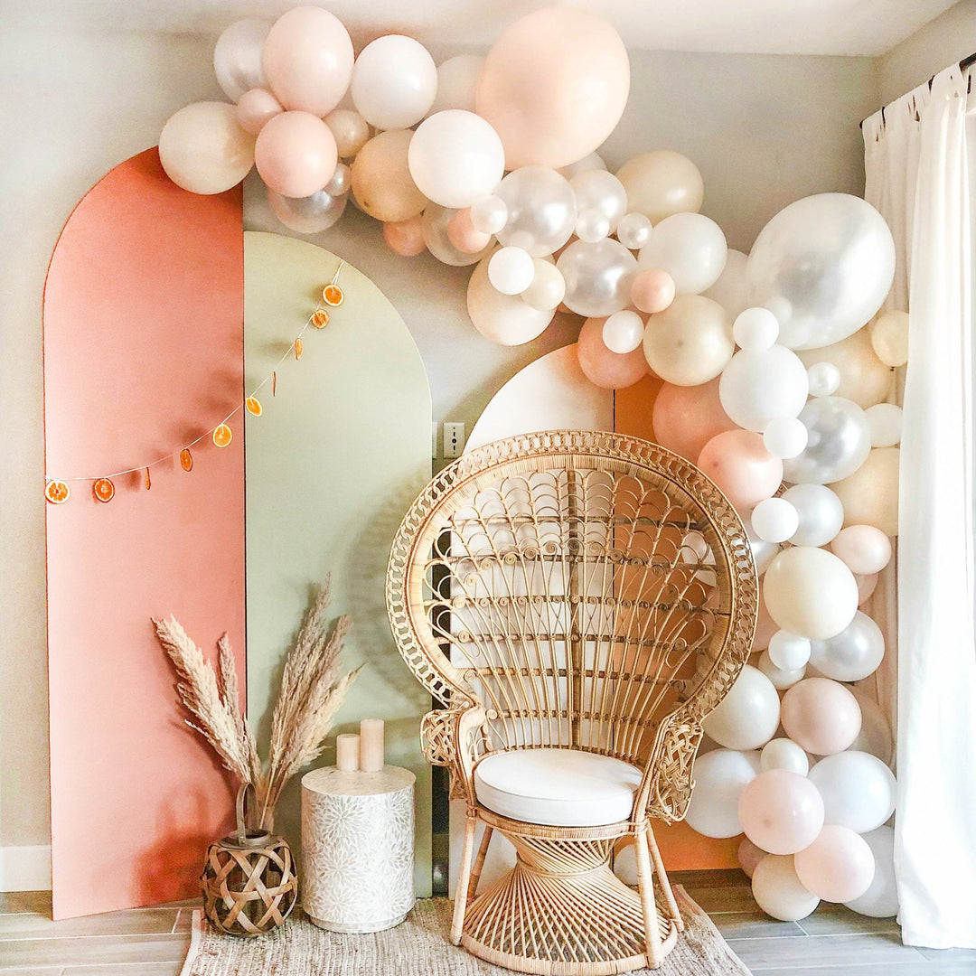 White Sand Balloon Garland Kit – 5ft Neutral Decor